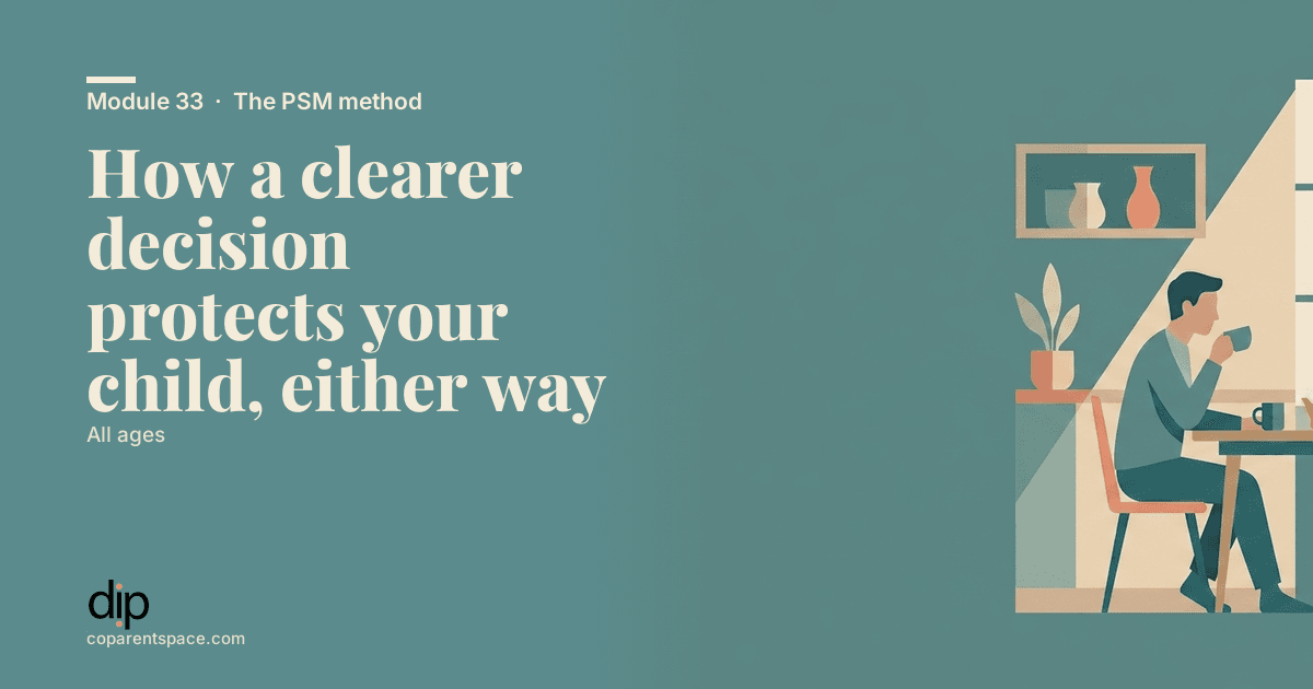 How a clearer decision protects your child, either way