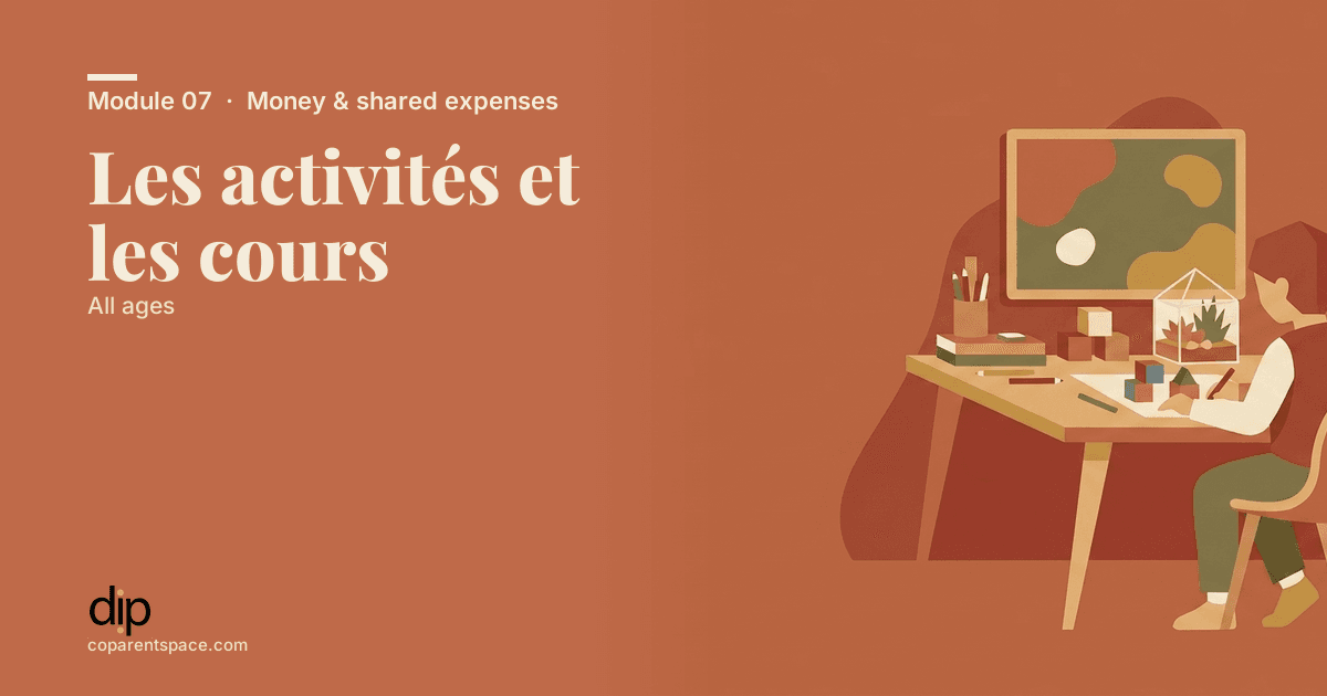 Les activités et les cours