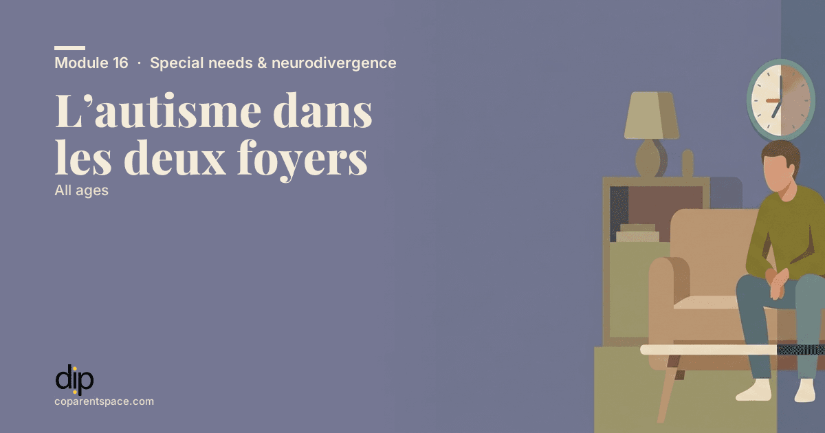 L’autisme dans les deux foyers