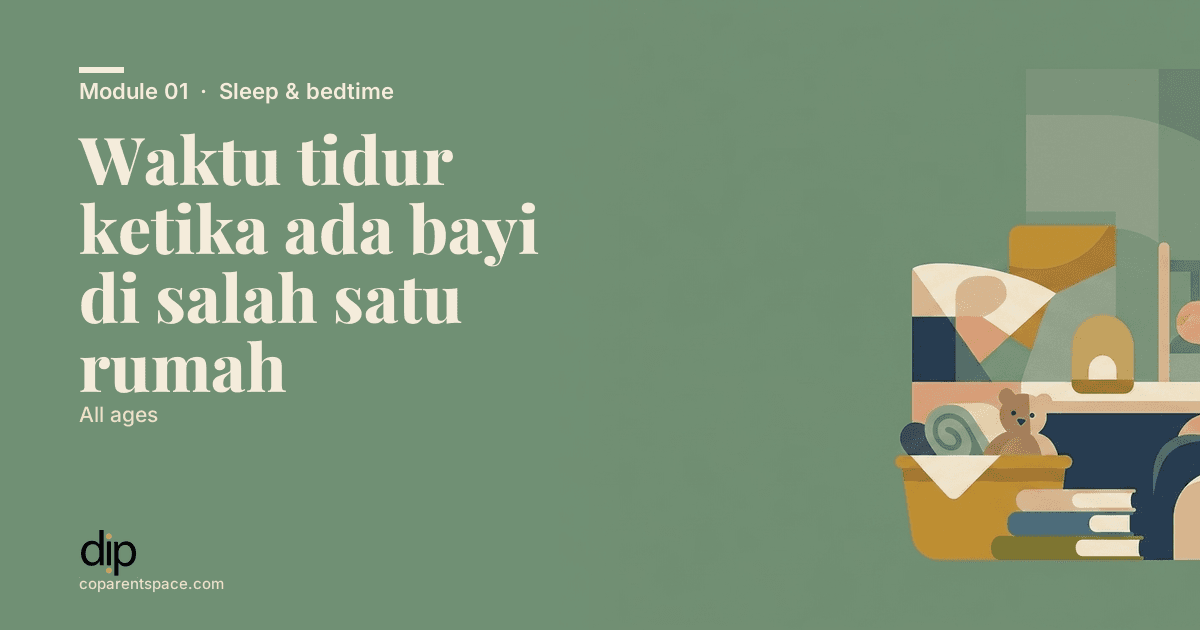 Waktu tidur ketika ada bayi di salah satu rumah