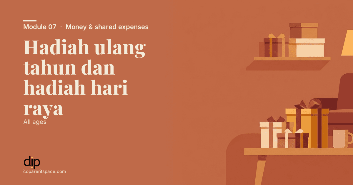 Hadiah ulang tahun dan hadiah hari raya