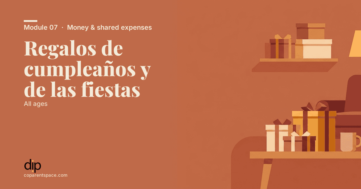 Regalos de cumpleaños y de las fiestas