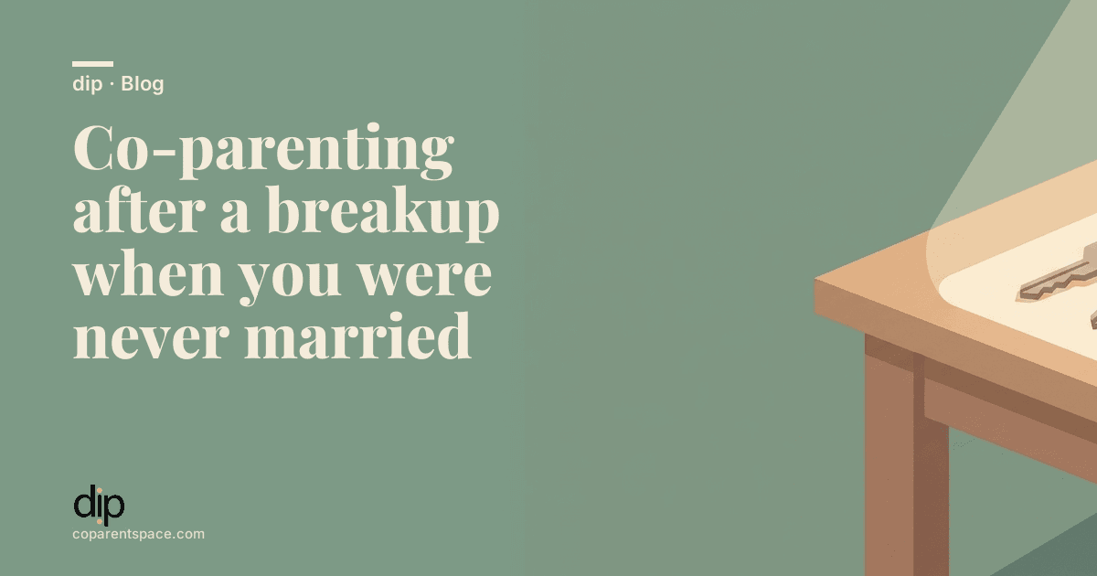 Coparentalidade depois de uma separação sem casamento