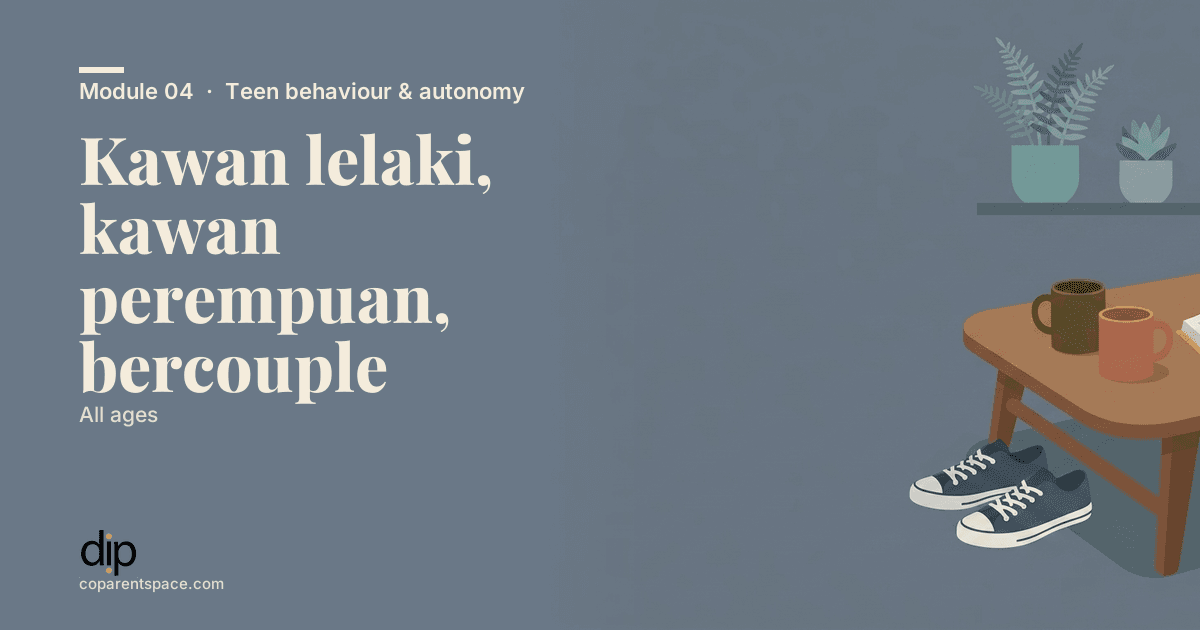 Kawan lelaki, kawan perempuan, bercouple