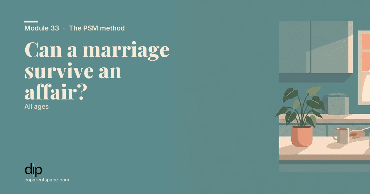 Can a marriage survive an affair?