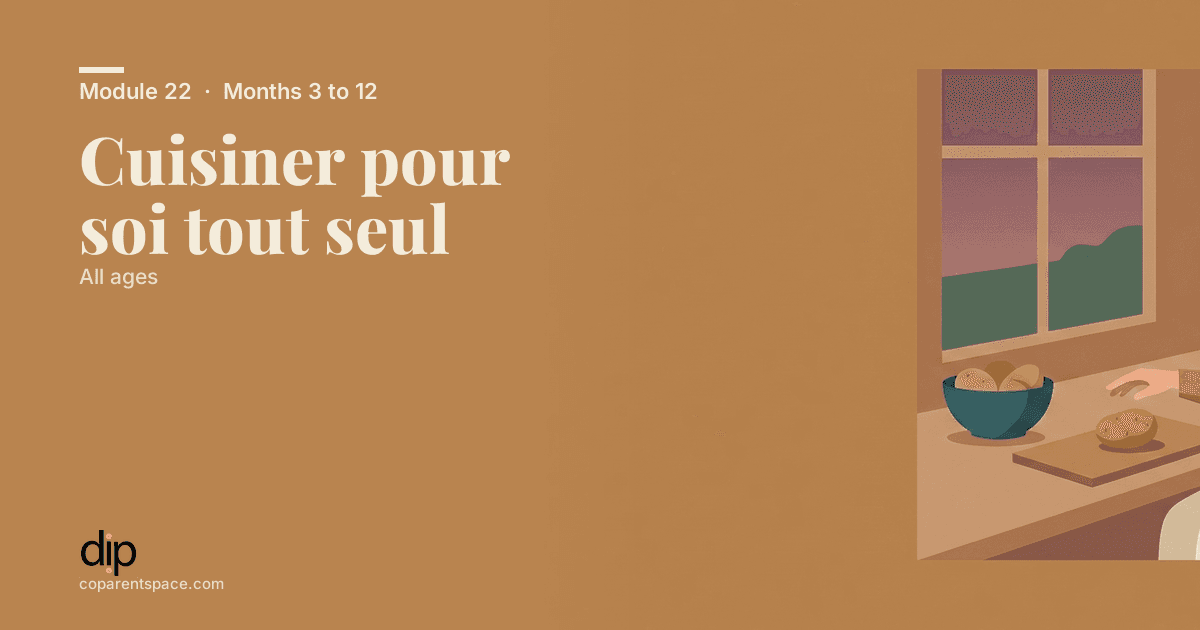 Cuisiner pour soi tout seul