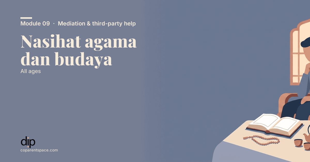 Nasihat agama dan budaya