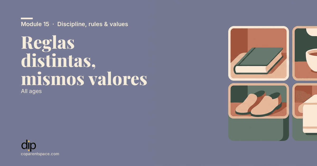 Reglas distintas, mismos valores