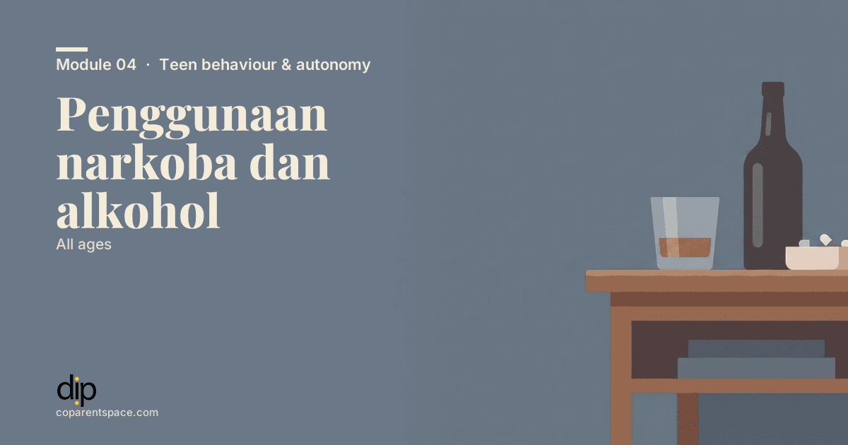 Penggunaan narkoba dan alkohol