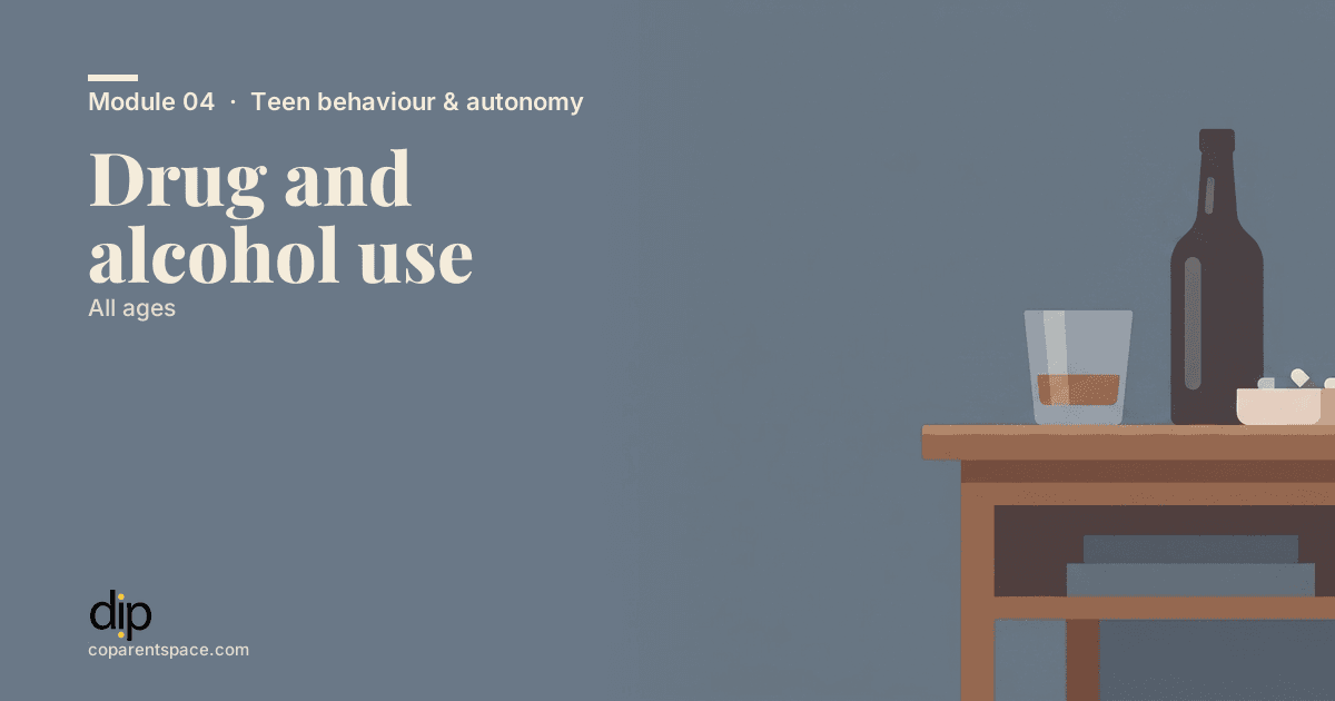 Drug and alcohol use