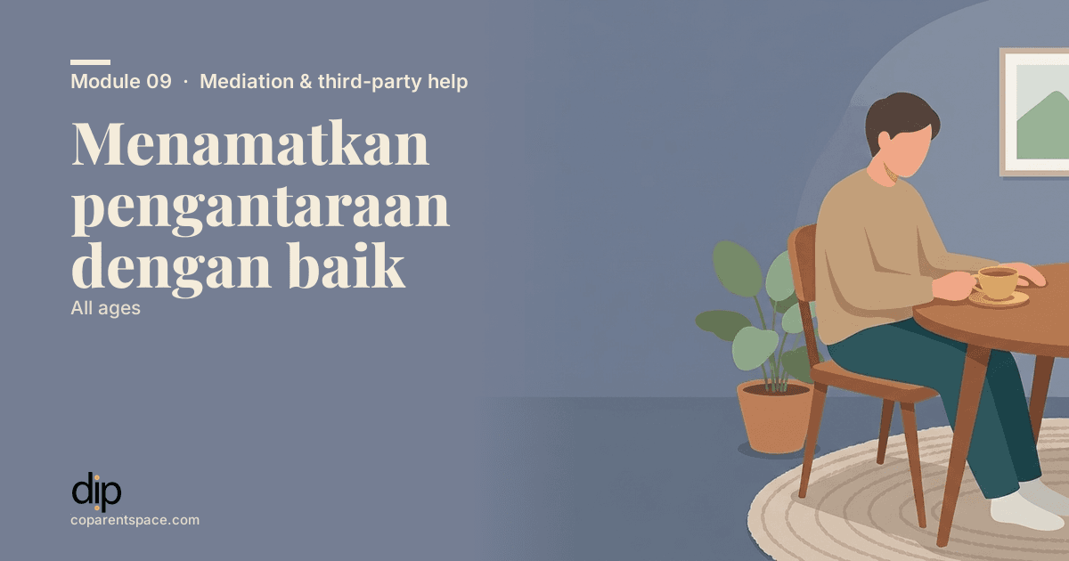 Menamatkan pengantaraan dengan baik