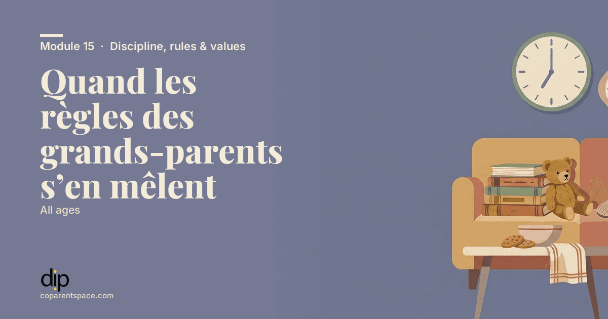 Quand les règles des grands-parents s’en mêlent