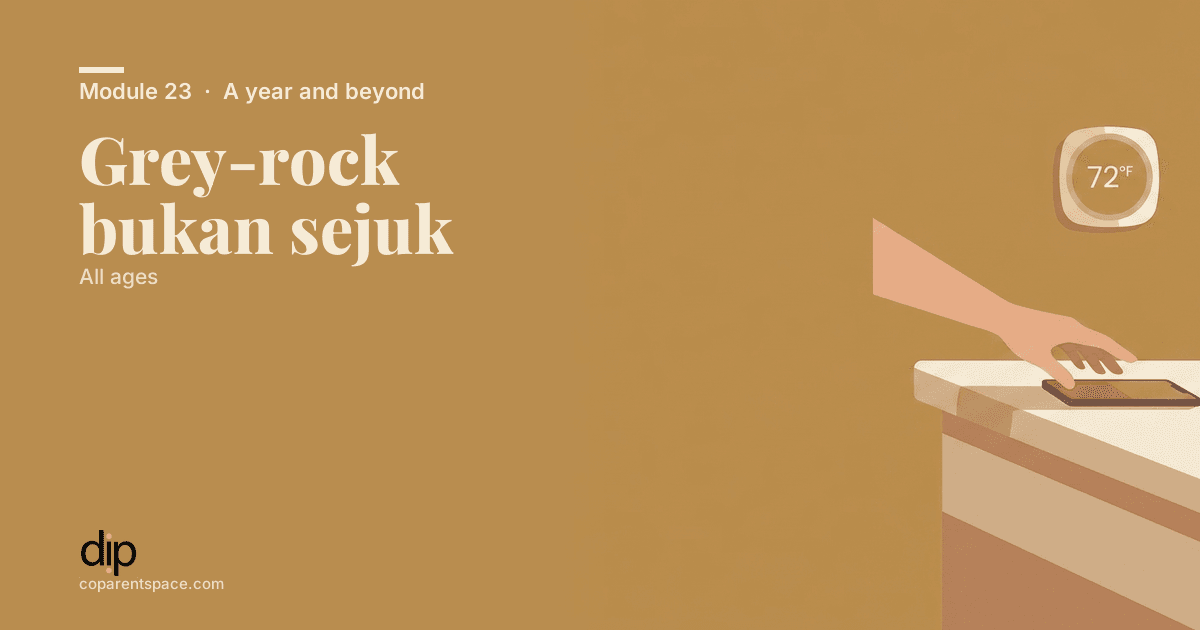 Grey-rock bukan sejuk