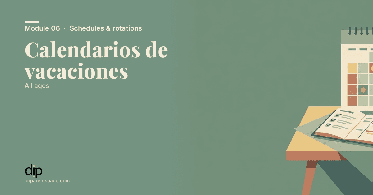 Calendarios de vacaciones
