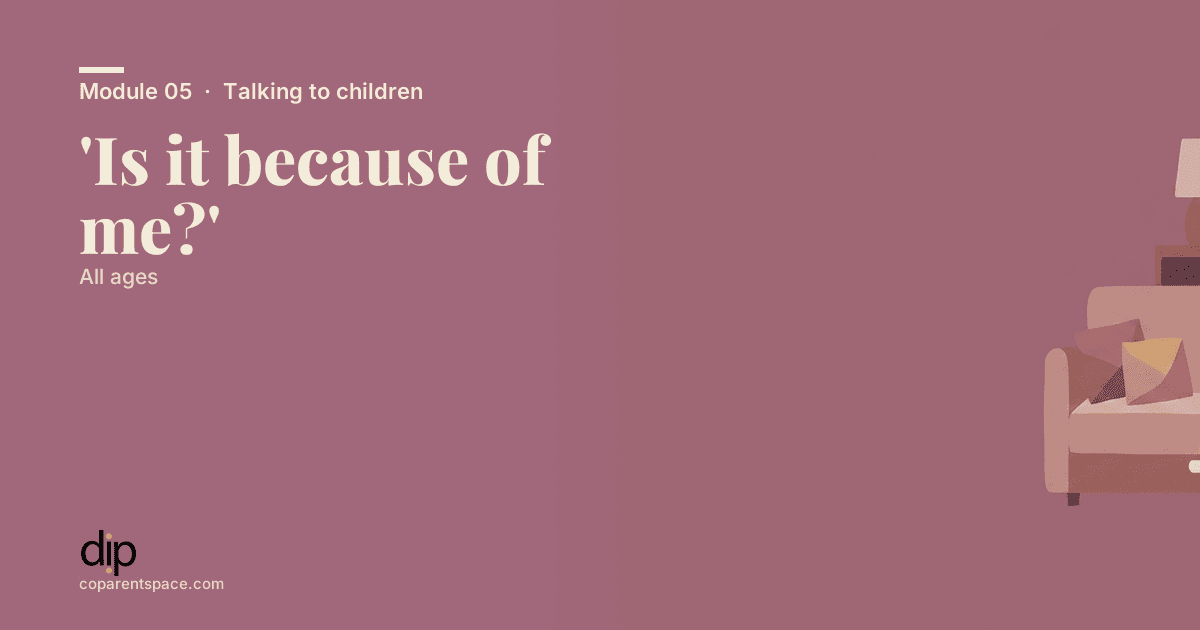 'Is it because of me?'