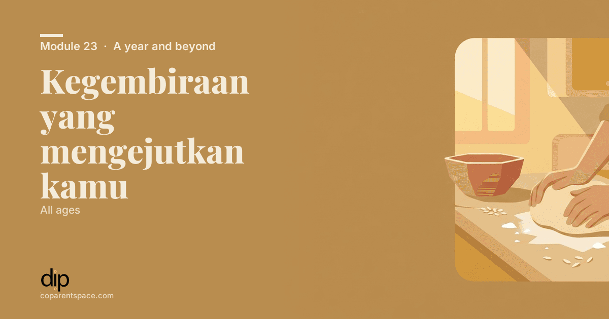 Kegembiraan yang mengejutkan kamu
