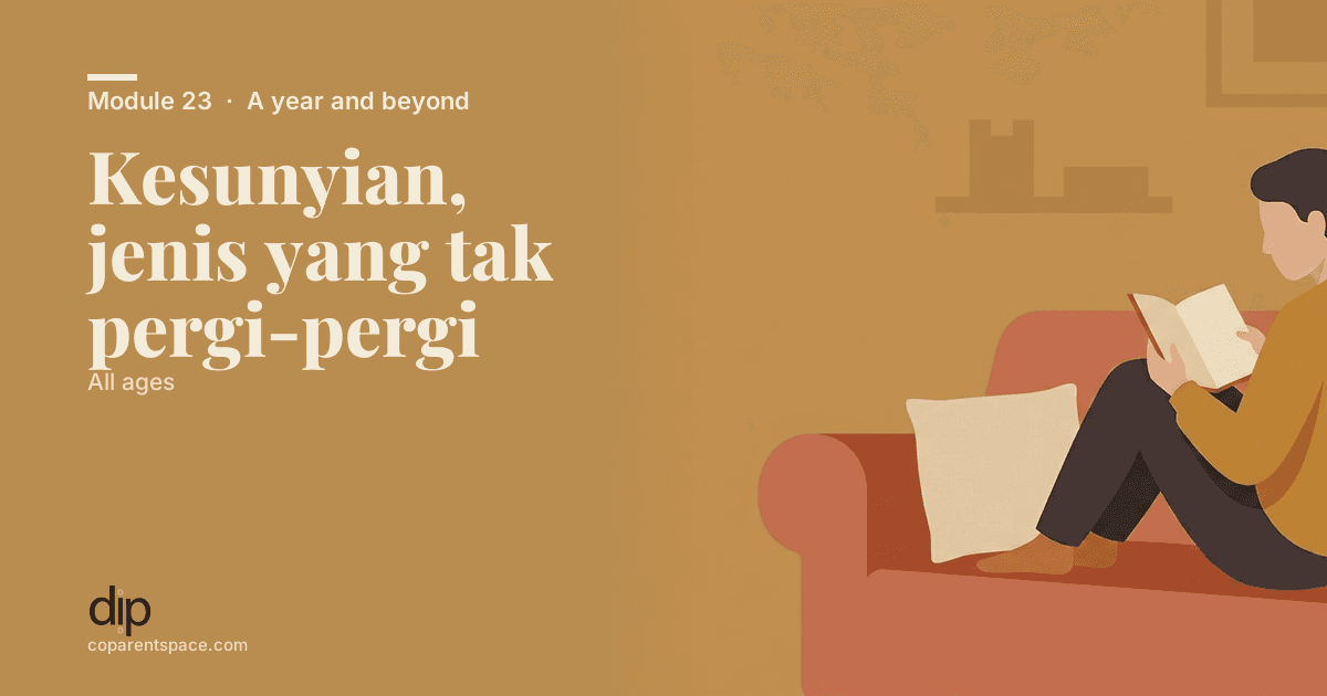 Kesunyian, jenis yang tak pergi-pergi