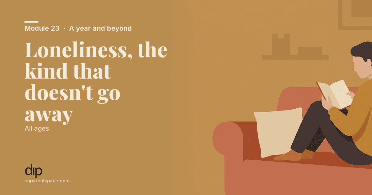 Loneliness, the kind that doesn't go away