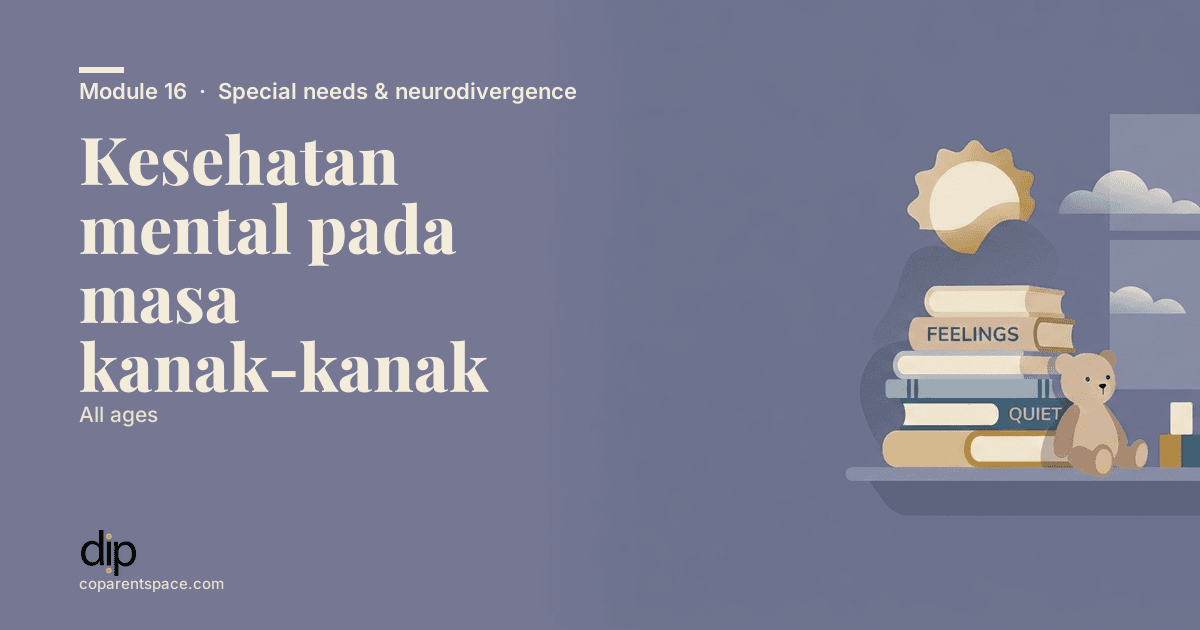 Kesehatan mental pada masa kanak-kanak