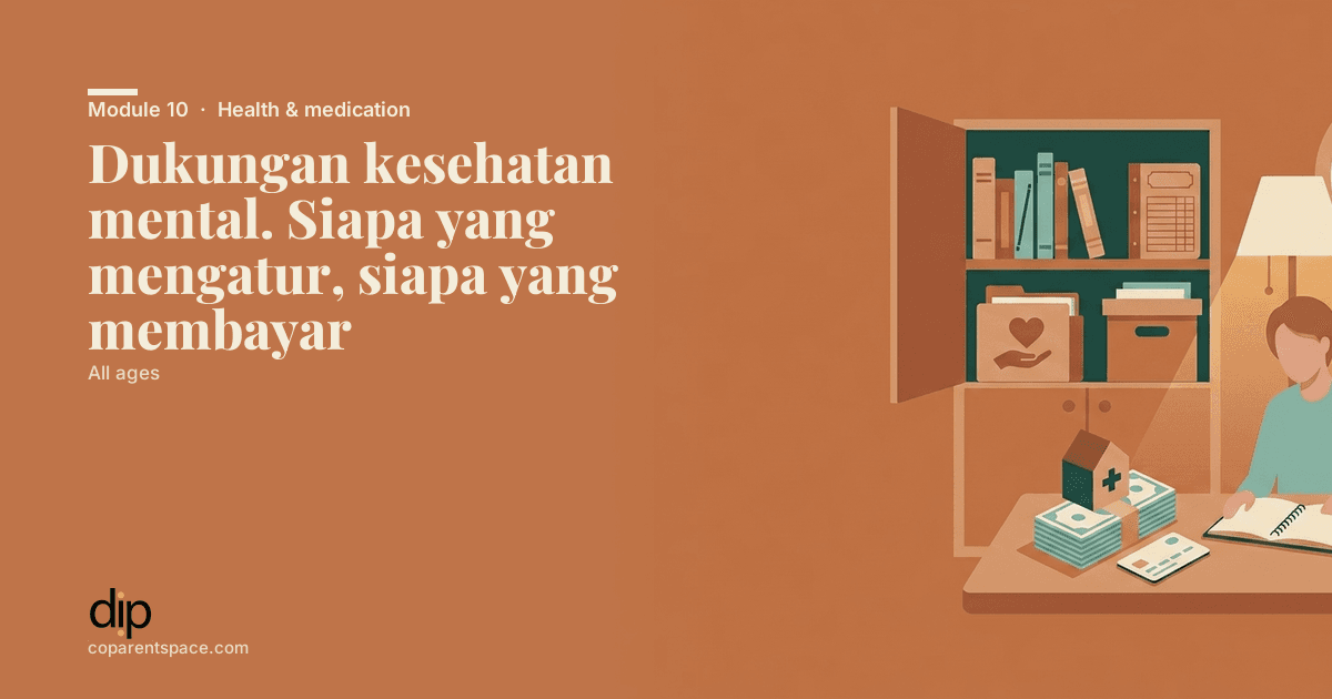 Dukungan kesehatan mental. Siapa yang mengatur, siapa yang membayar