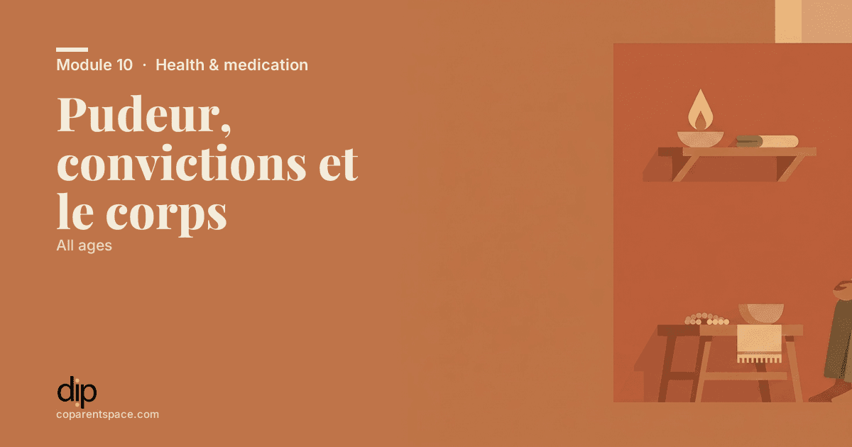 Pudeur, convictions et le corps