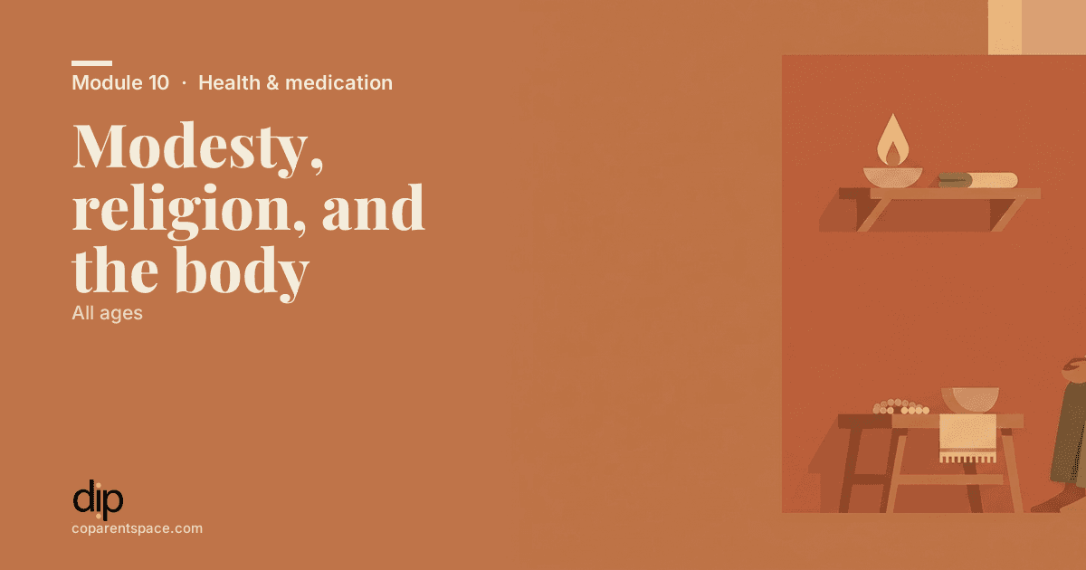 Modesty, religion, and the body