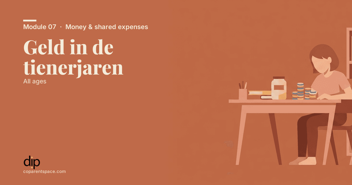 Geld in de tienerjaren
