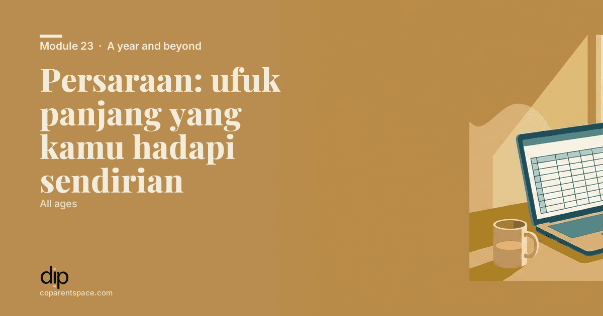 Persaraan: ufuk panjang yang kamu hadapi sendirian