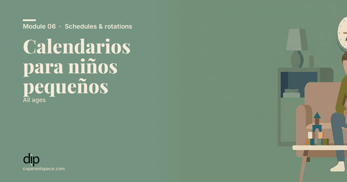 Calendarios para niños pequeños