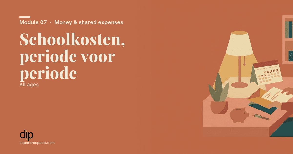 Schoolkosten, periode voor periode