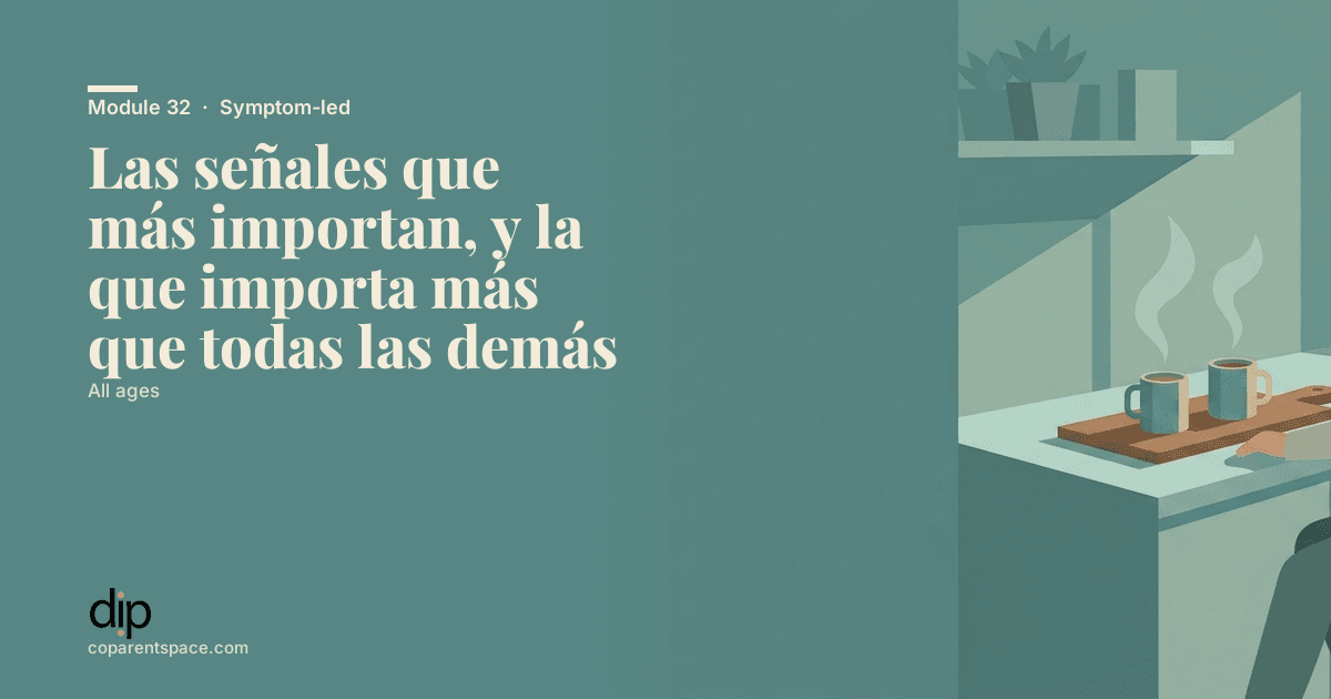 Las señales que más importan, y la que importa más que todas las demás