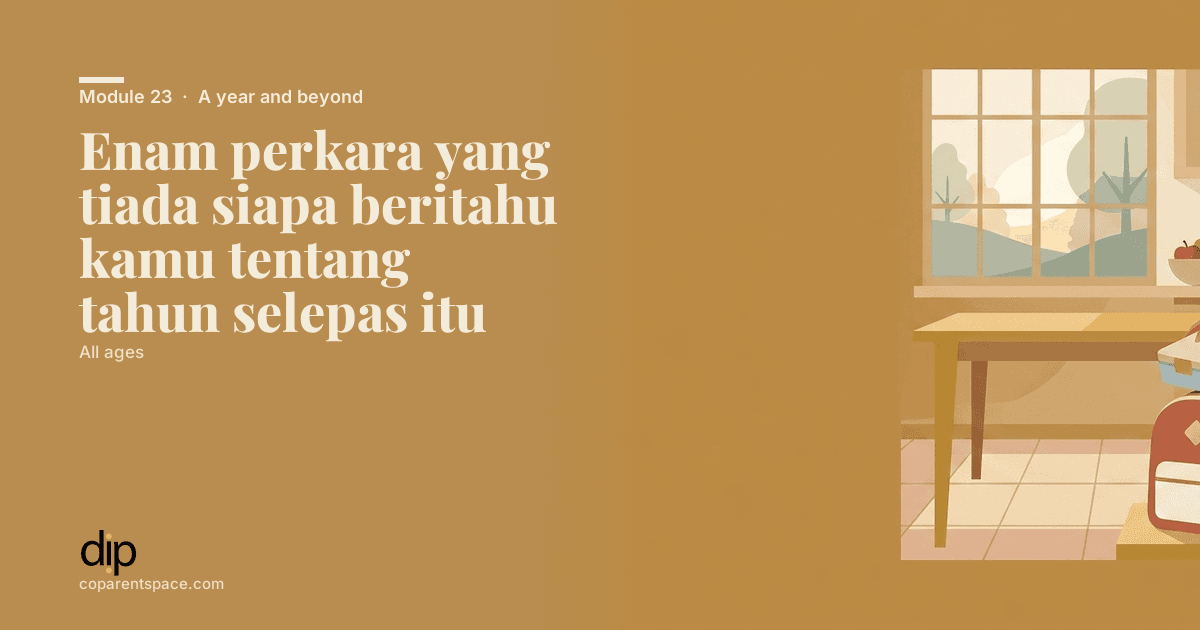 Enam perkara yang tiada siapa beritahu kamu tentang tahun selepas itu