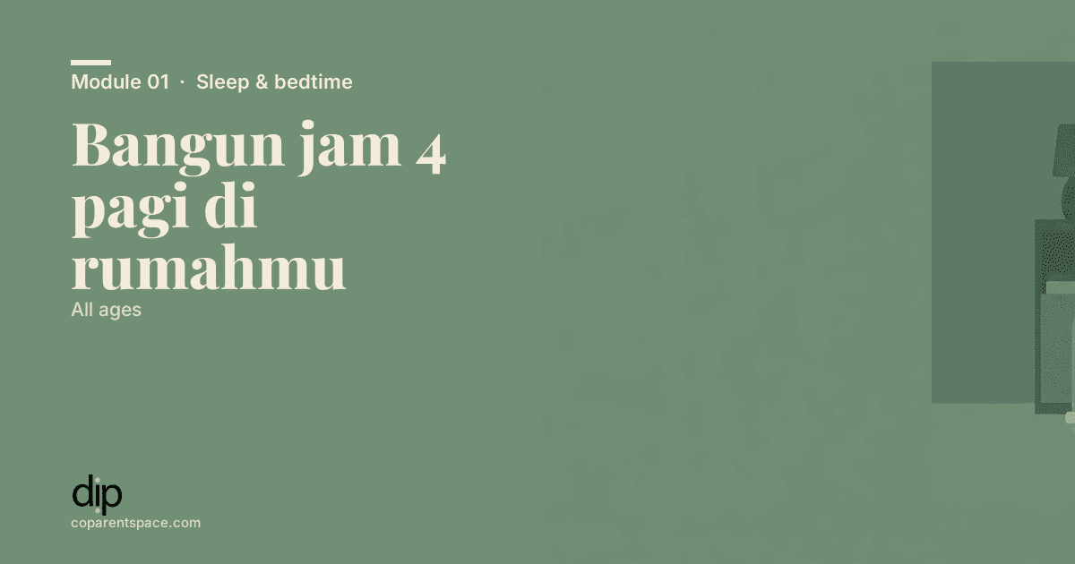 Bangun jam 4 pagi di rumahmu