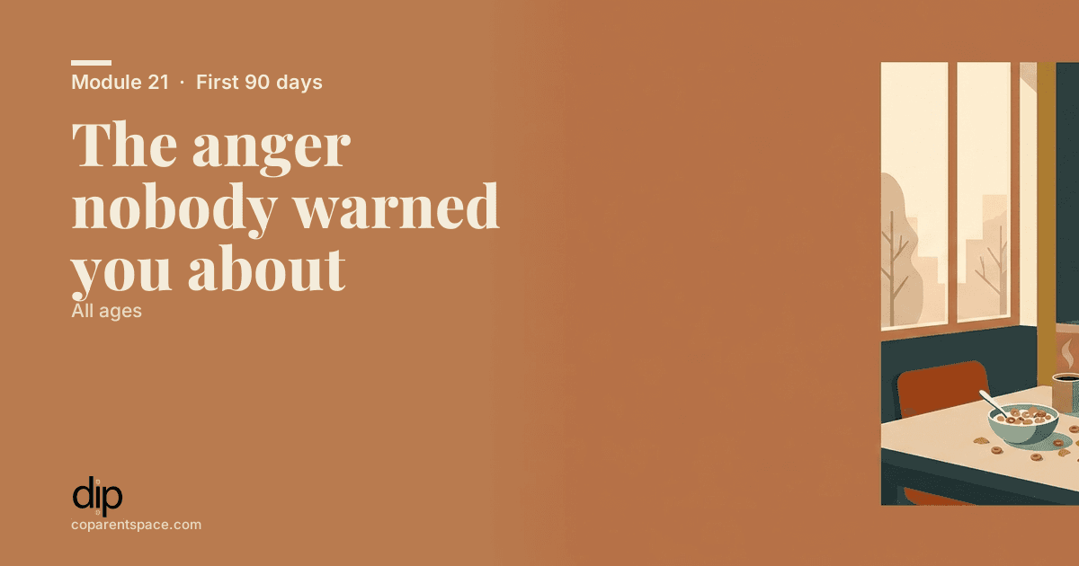 The anger nobody warned you about