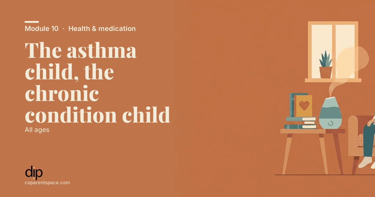 The asthma child, the chronic condition child