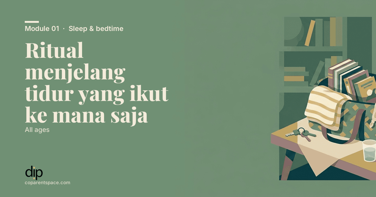 Ritual menjelang tidur yang ikut ke mana saja
