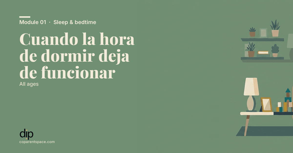 Cuando la hora de dormir deja de funcionar