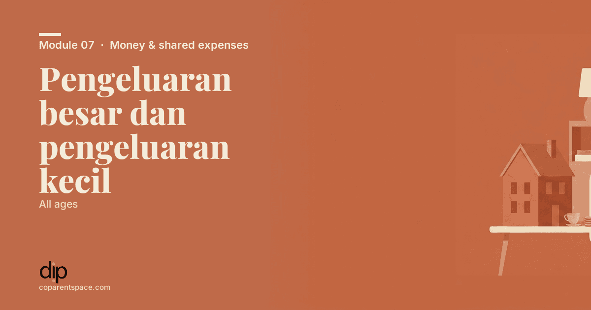 Pengeluaran besar dan pengeluaran kecil
