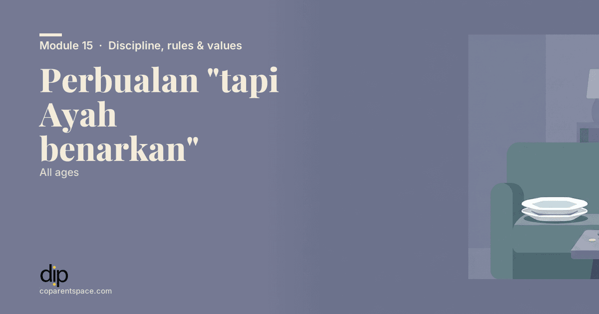 Perbualan "tapi Ayah benarkan"