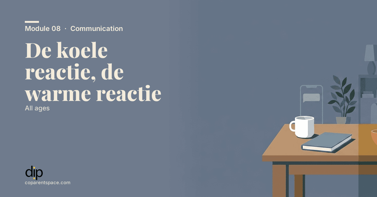 De koele reactie, de warme reactie