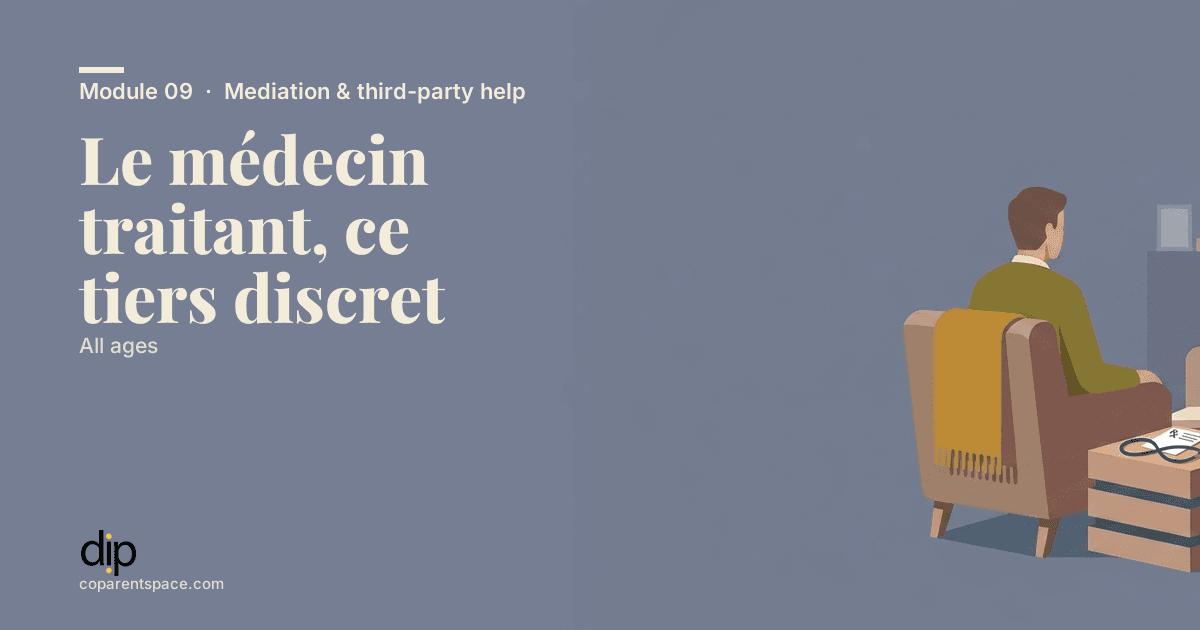 Le médecin traitant, ce tiers discret
