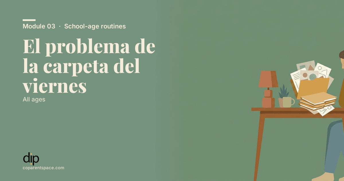 El problema de la carpeta del viernes