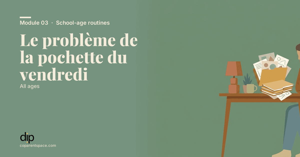 Le problème de la pochette du vendredi