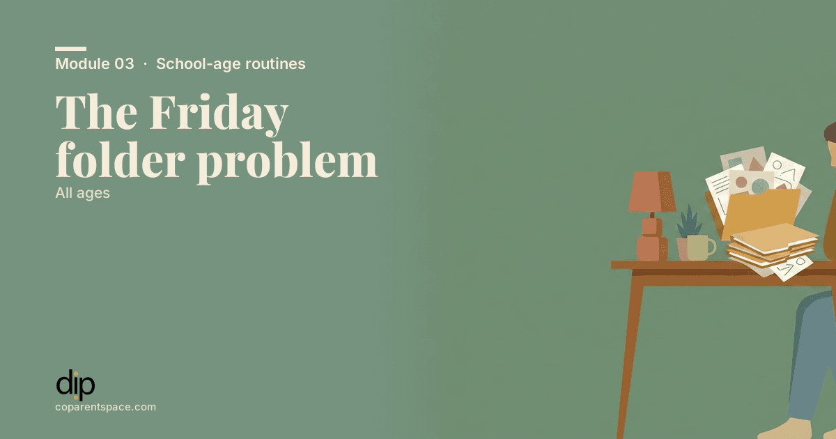 The Friday folder problem