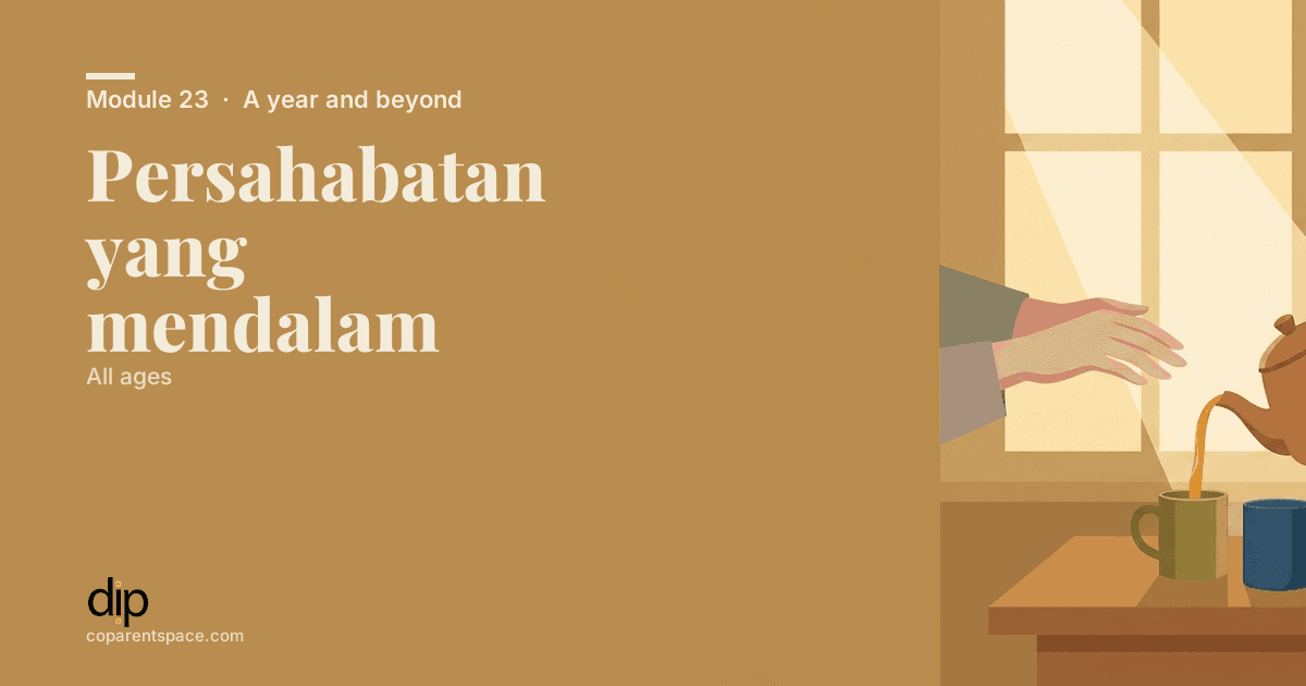 Persahabatan yang mendalam