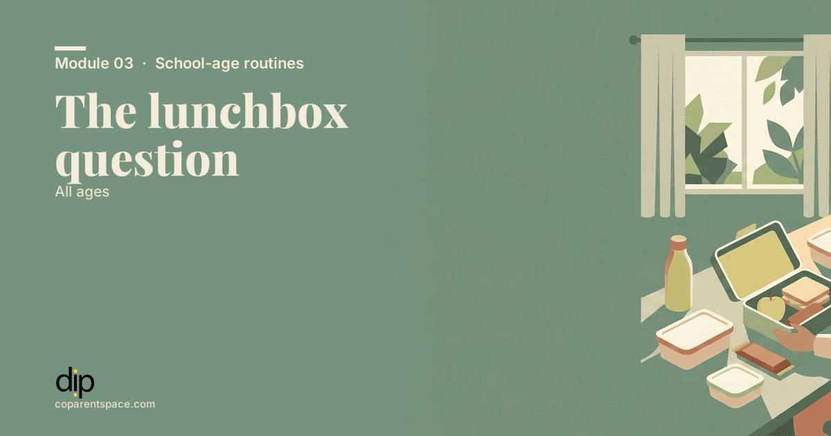 The lunchbox question
