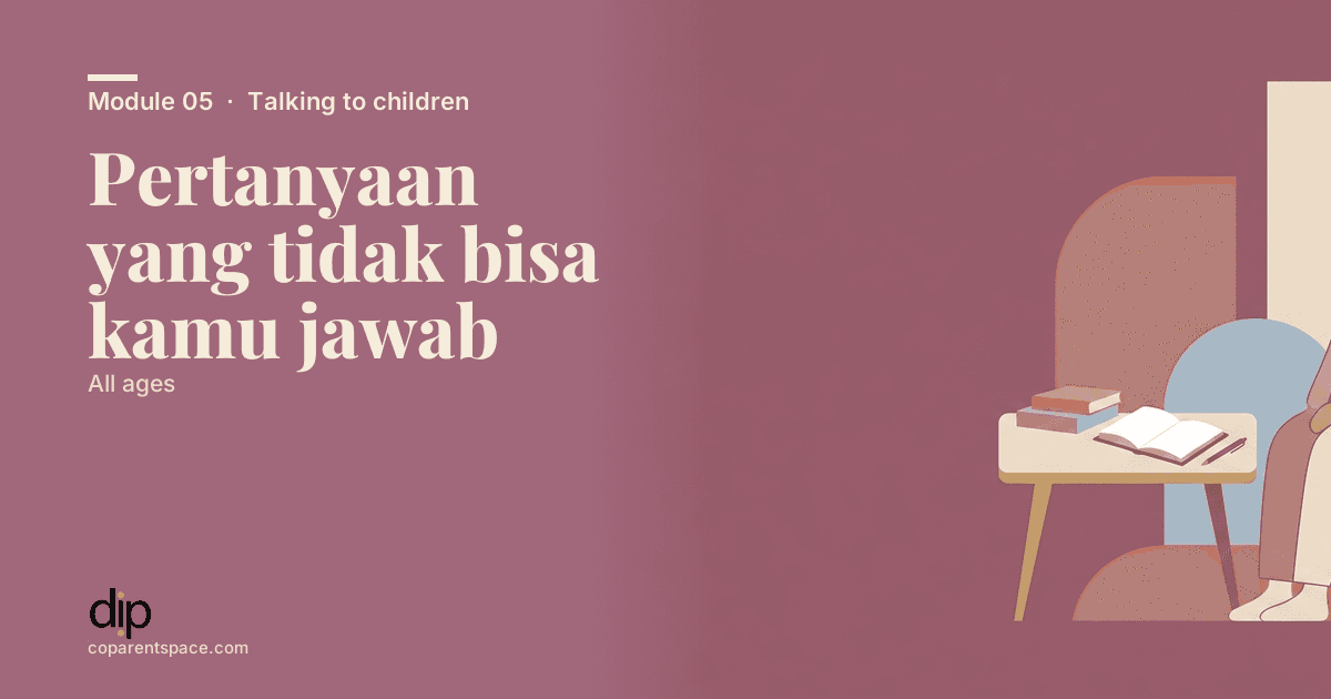 Pertanyaan yang tidak bisa kamu jawab
