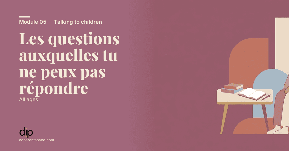 Les questions auxquelles tu ne peux pas répondre