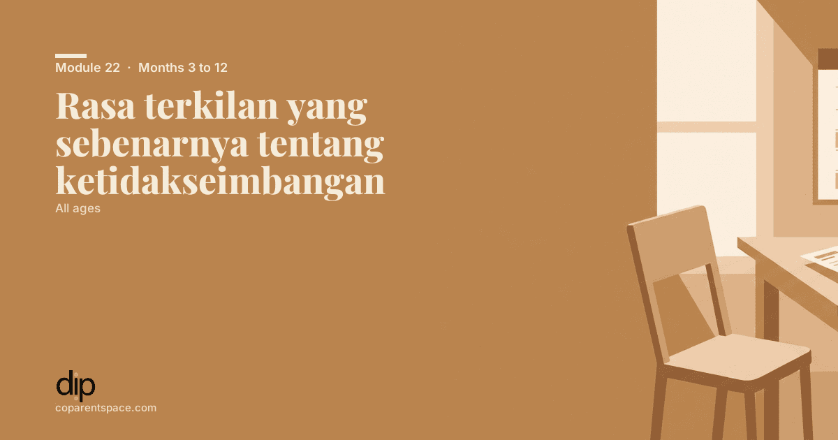 Rasa terkilan yang sebenarnya tentang ketidakseimbangan
