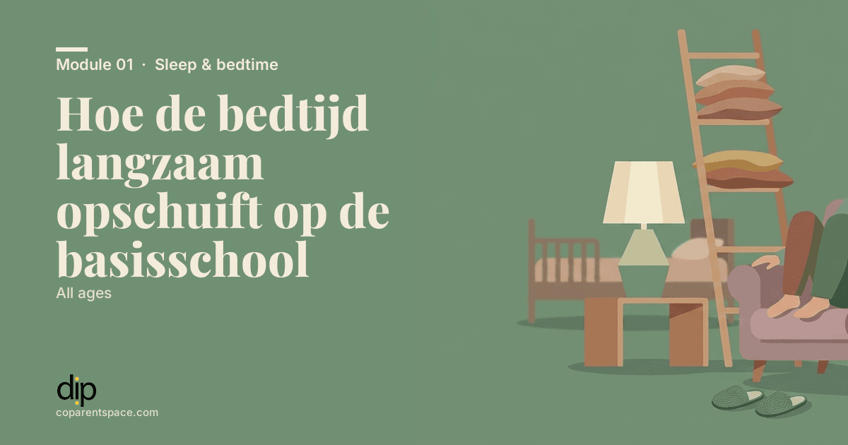 Hoe de bedtijd langzaam opschuift op de basisschool